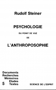 Psychologie du point de vue de l'anthroposophie - occasion