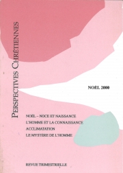Perspectives Chrétiennes - Noël 2000 - occasion